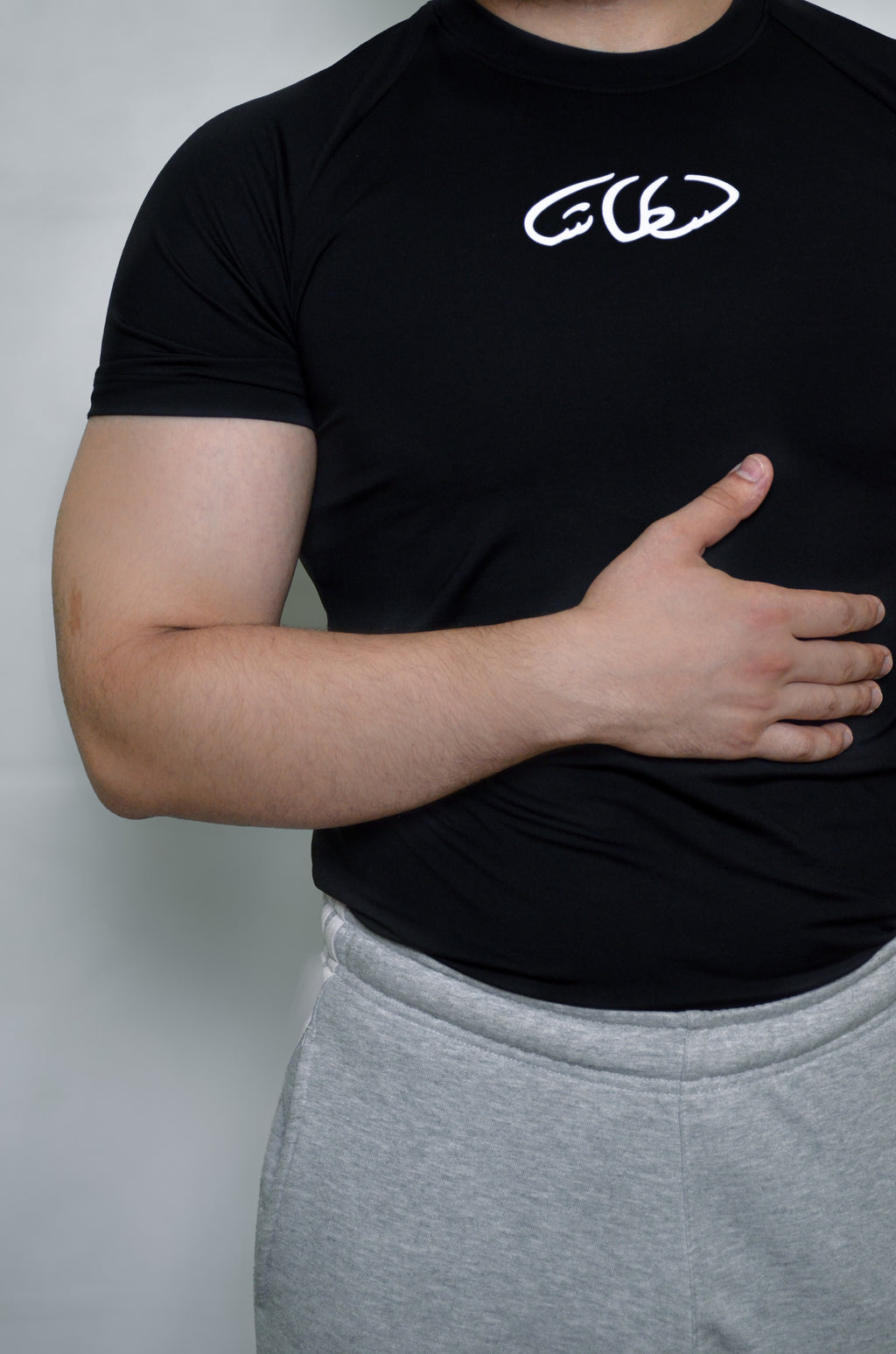 compression t-shirt - Black