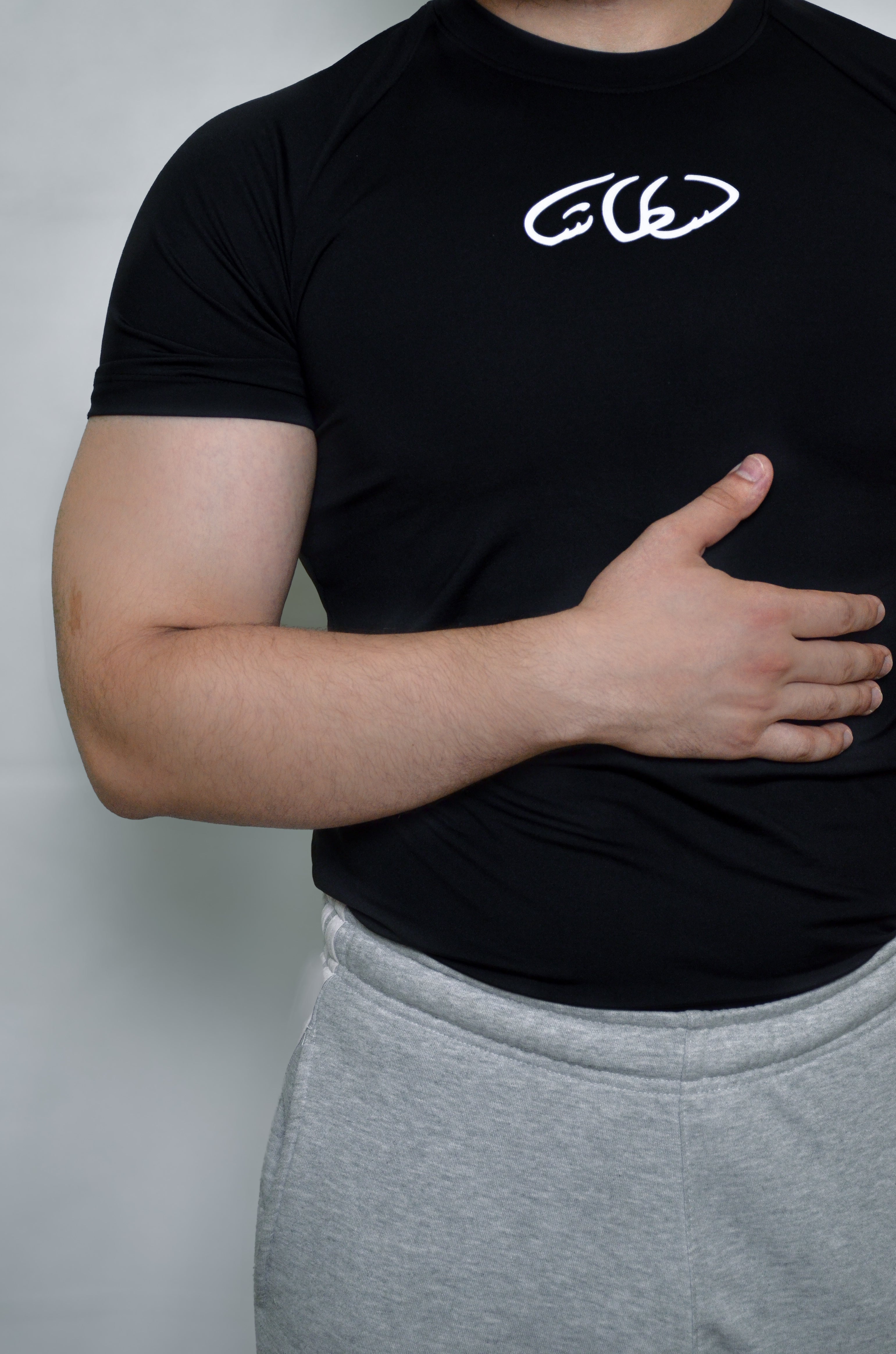 compression t-shirt - Black