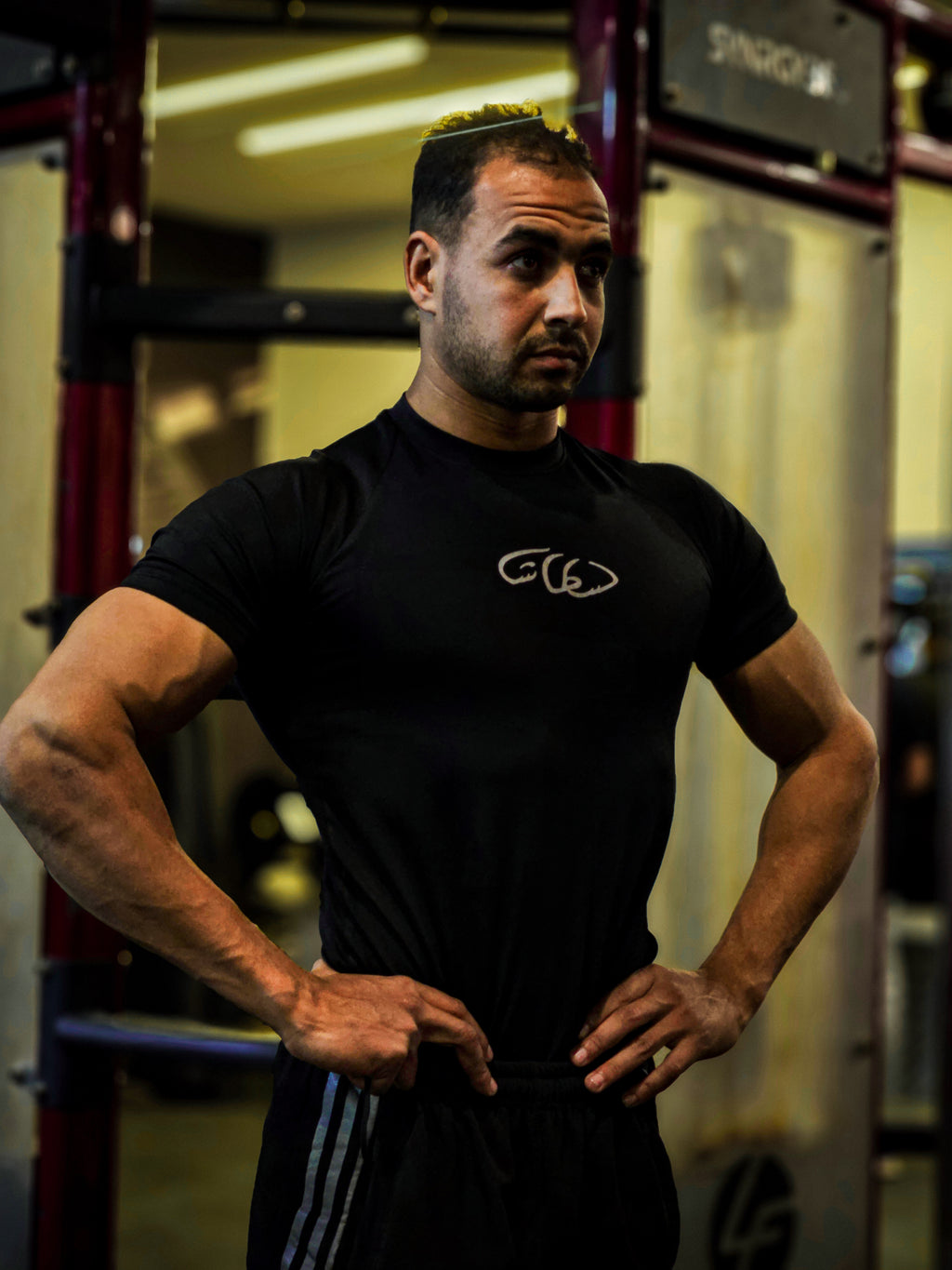 compression t-shirt - Black